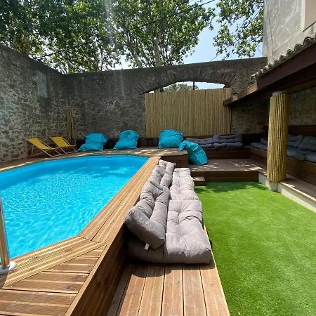 T3 Bis Bord Du Canal Du Midi Piscine Lägenhet