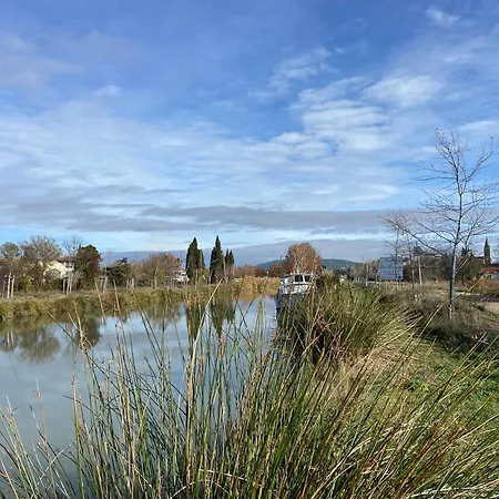 Apartamento T3 Bis Bord Du Canal Du Midi Piscine Homps (Aude)